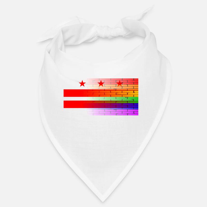 Regenbogenmauer Washington DC Bandana