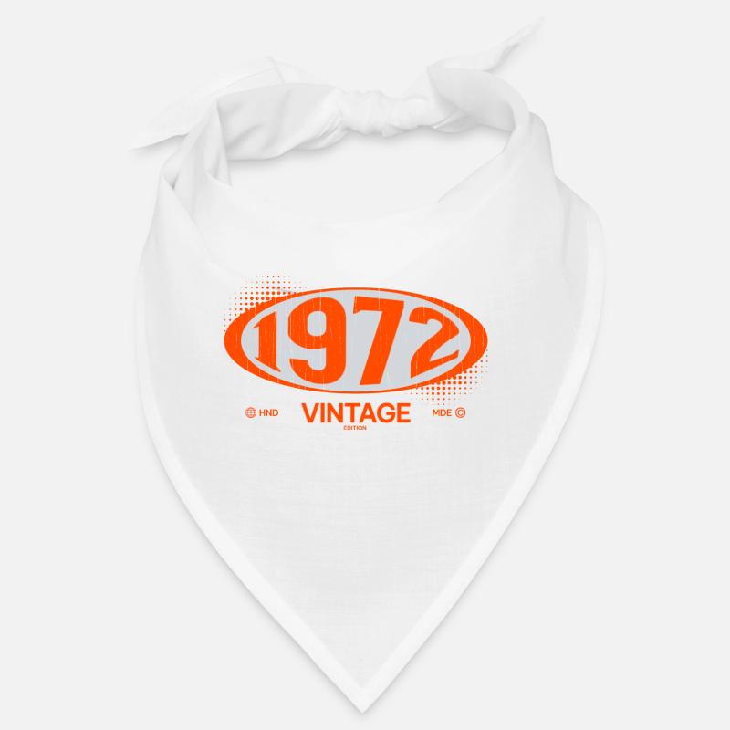 50ème anniversaire millésime 1972 Bandana
