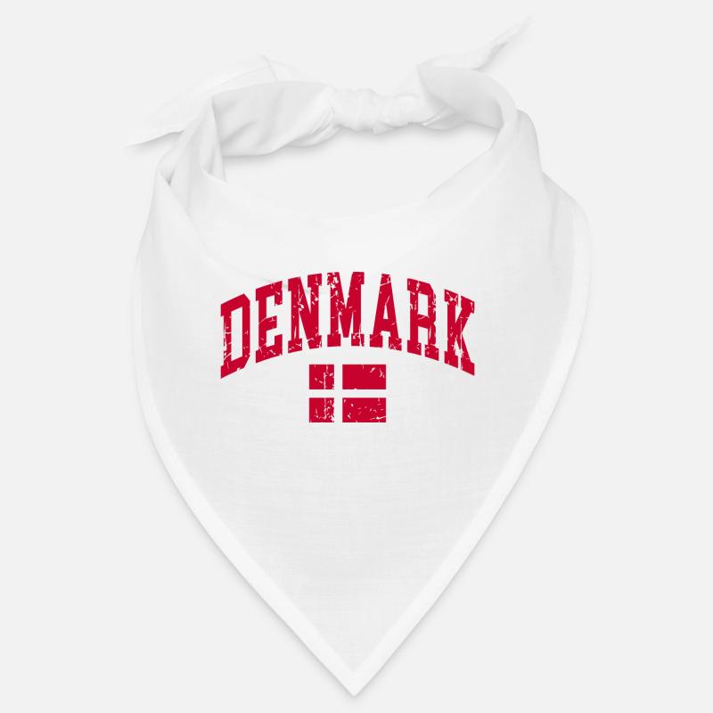 Denmark Flag Bandana