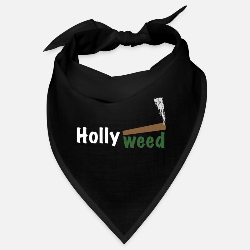 HollyWeed white Bandana