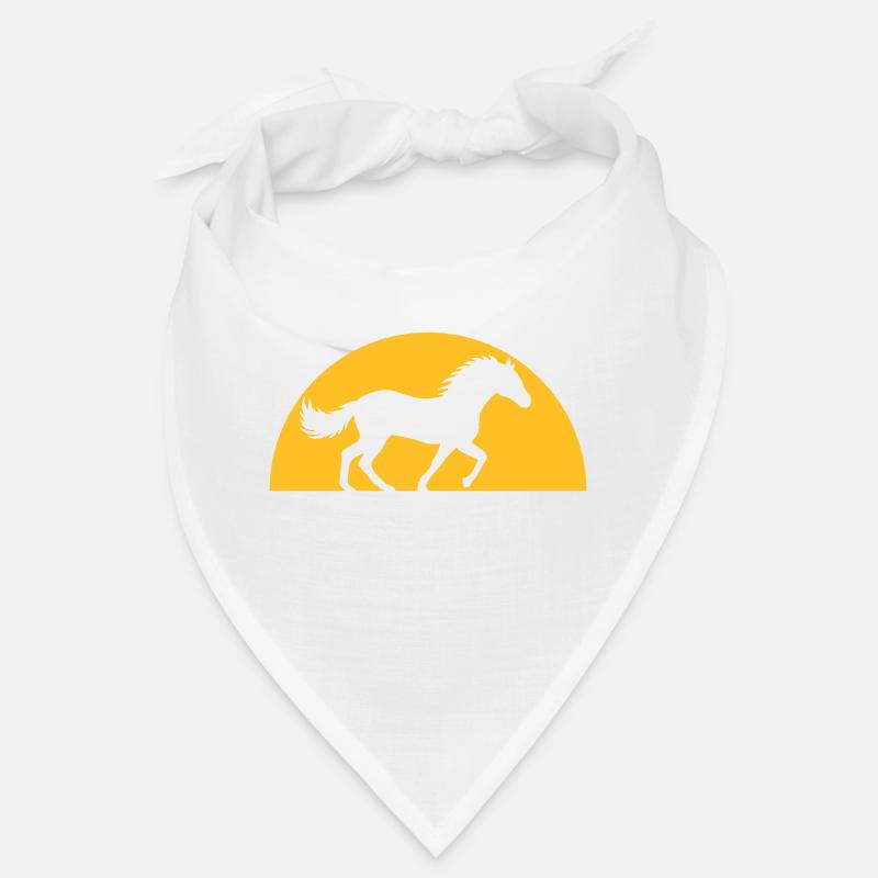 Soirée Soleil Cheval Horizon Bandana