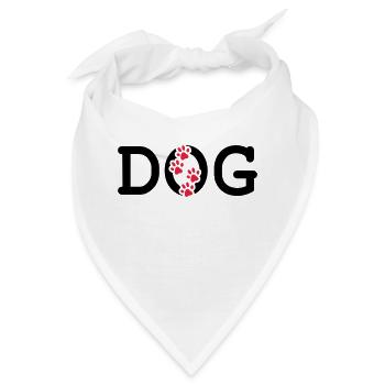Dog - Bandana - Weiß - Vorne