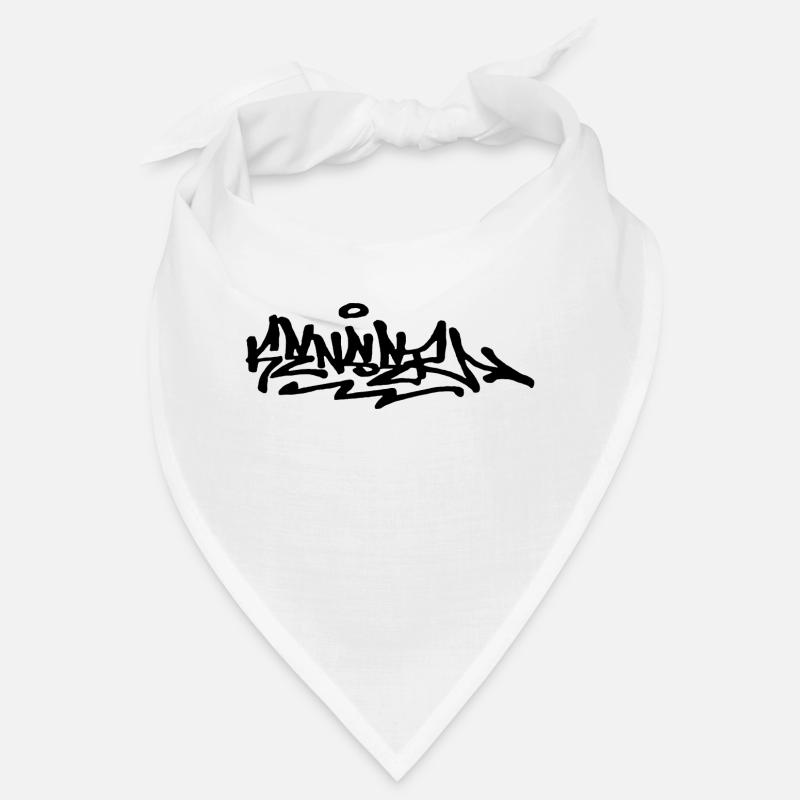 Graffiti Tag "KENSER" Handstyle Bandana