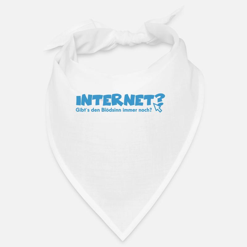 Internet Shirt - Bandana - Weiß