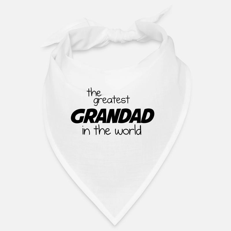 Der größte Opa der Welt - Bandana - Weiß