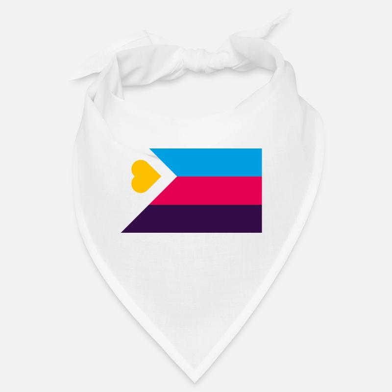 polyamorous NEW pride flag Bandana