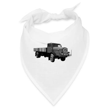 H6 Lkw IFA Werdau DDR Oldtimer Ostalgie - Bandana - Weiß - Vorne