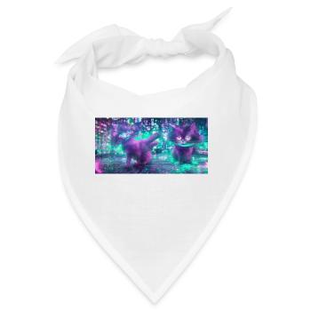 Future Cat - Bandana - Weiß - Vorne