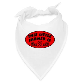 Bauer - Bandana - Weiß - Vorne