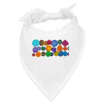 7 Chakra Design: Balance deine Energie und Transformation - Bandana - Weiß - Vorne