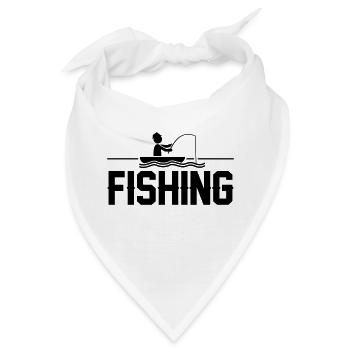 fishing 1 - Bandana - Weiß - Vorne