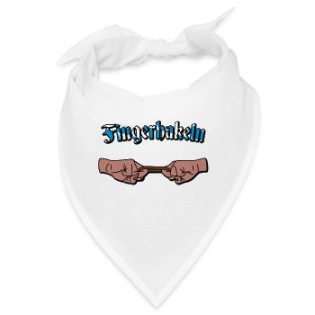 Fingehakeln - Bandana - Weiß - Vorne
