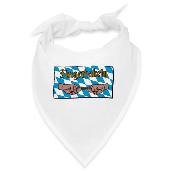 Fingerhakeln V2 - Bandana - Weiß - Vorne