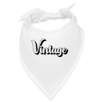 VINTAGE T-shirt - Bandana - Weiß - Vorne