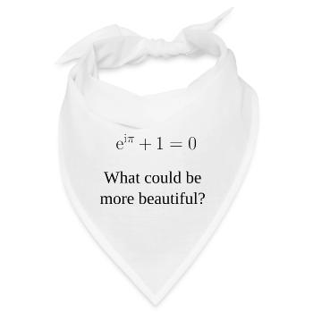 Euler-Formel - Bandana - Weiß - Vorne