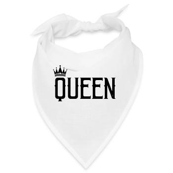 queen - Bandana - Weiß - Vorne