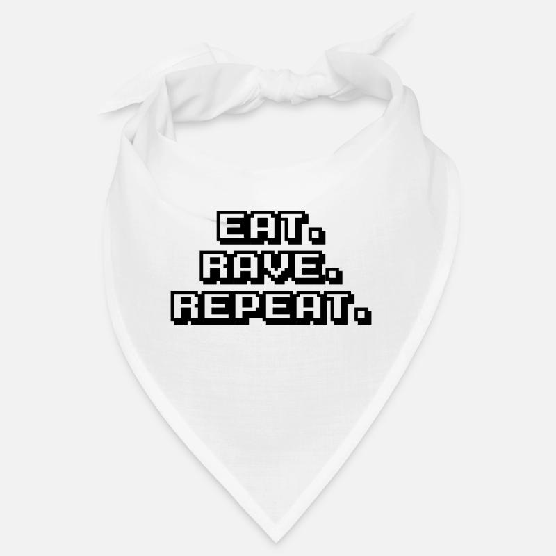 eat rave repeat Bandana
