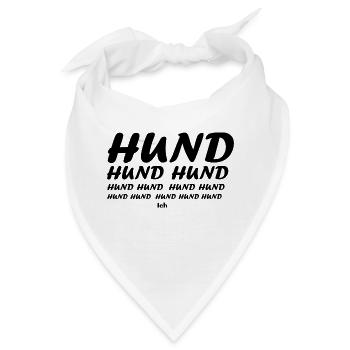 Dog Hund - Bandana - Weiß - Vorne