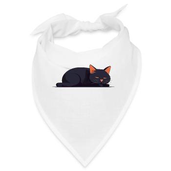 Schläfer-Katze - Bandana - Weiß - Vorne
