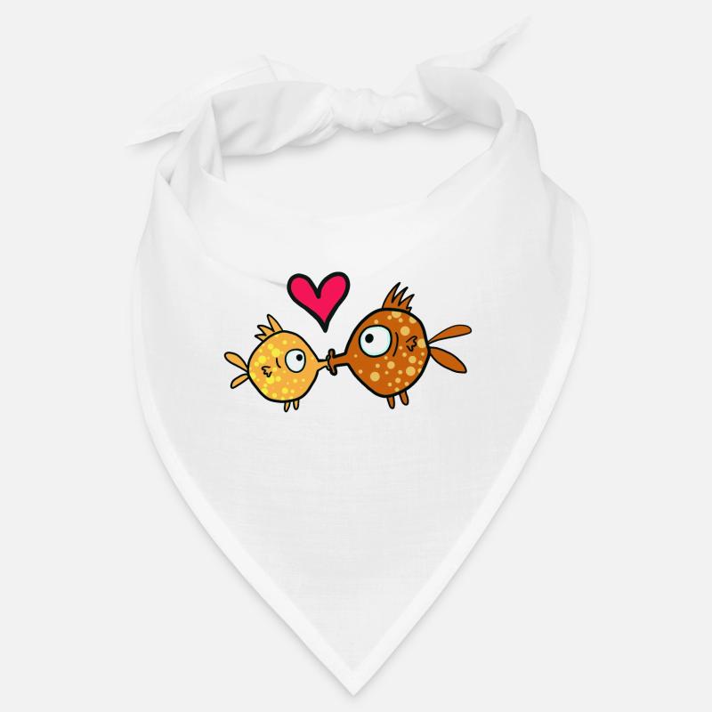 Baiser de poisson, embrasser le poisson Bandana