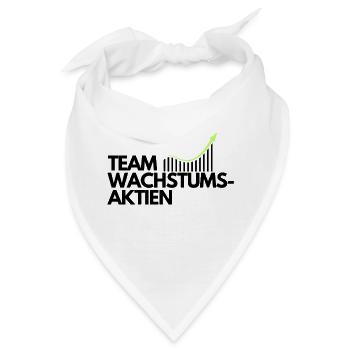 Team Wachstumsaktien - Bandana - Weiß - Vorne