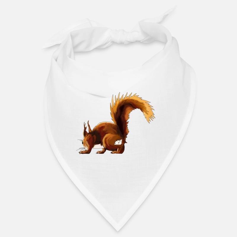 Squirrel Velcro Fall Edition Bandana