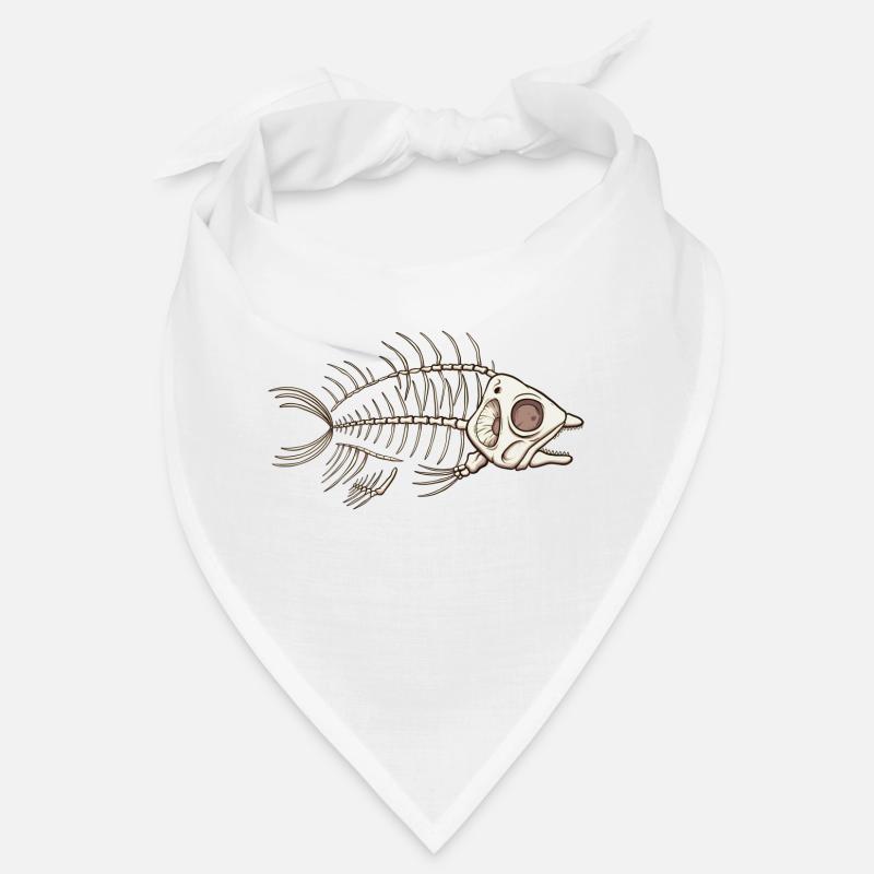 Squelette de poisson Bandana