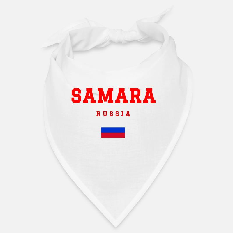 Samara, Russie - Bandana - blanc