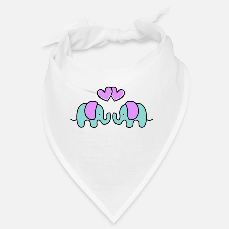 Bébés éléphants Bandana