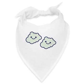 wolke smile - Bandana - Weiß - Vorne