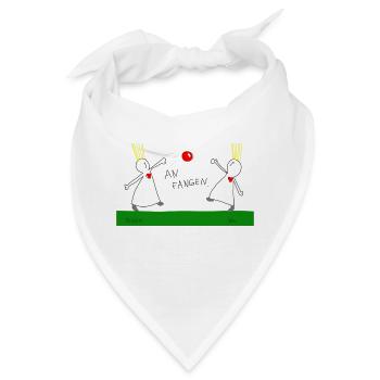 Anfangen! - Bandana - Weiß - Vorne