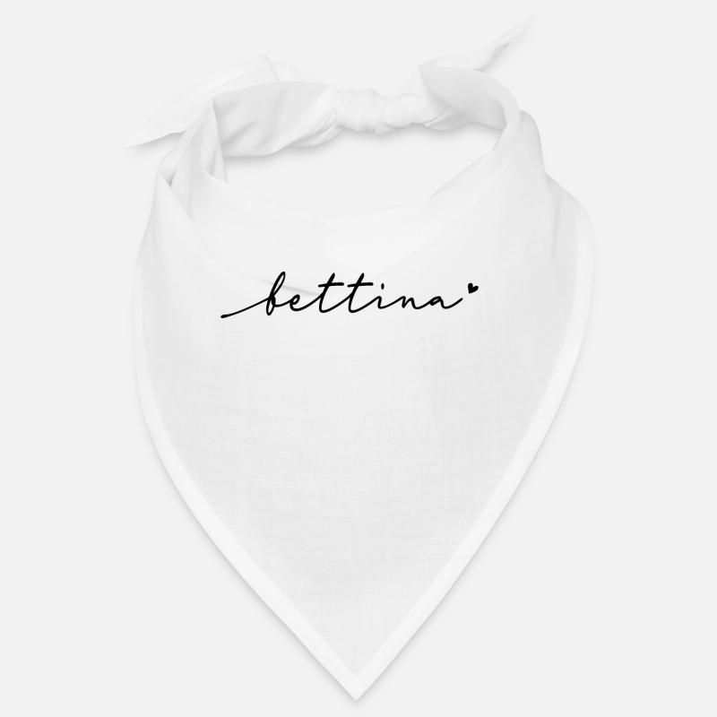 Bettina Cursive Name Bandana