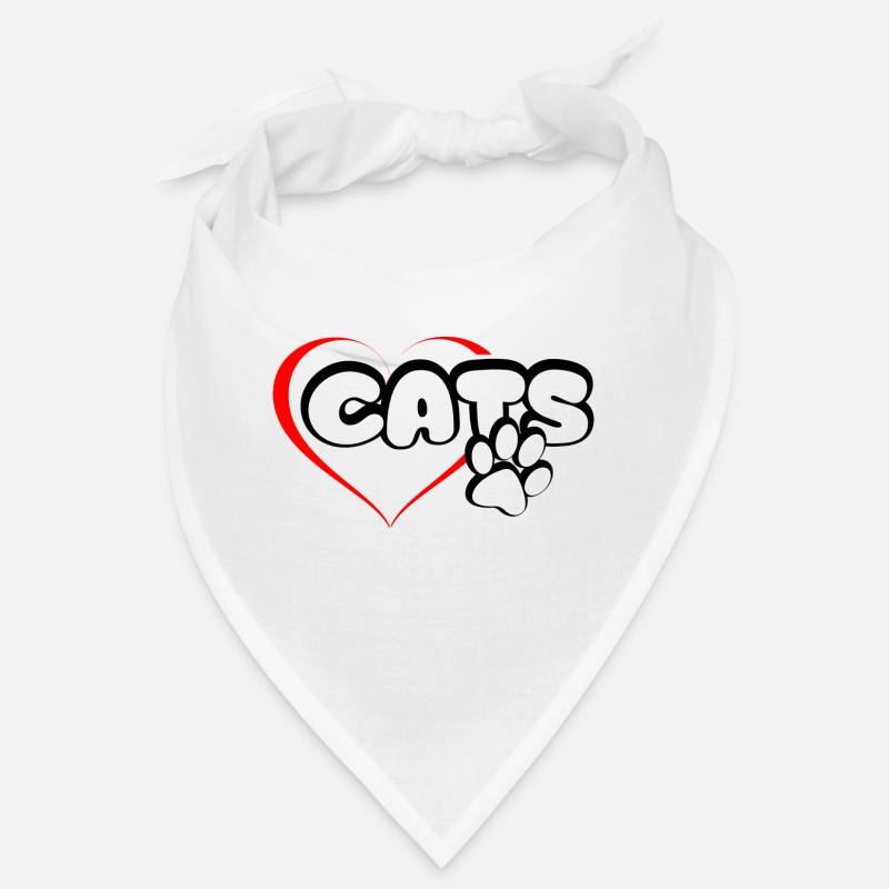 Les chats adorent le chat Chat Chat gueule de bois Bandana
