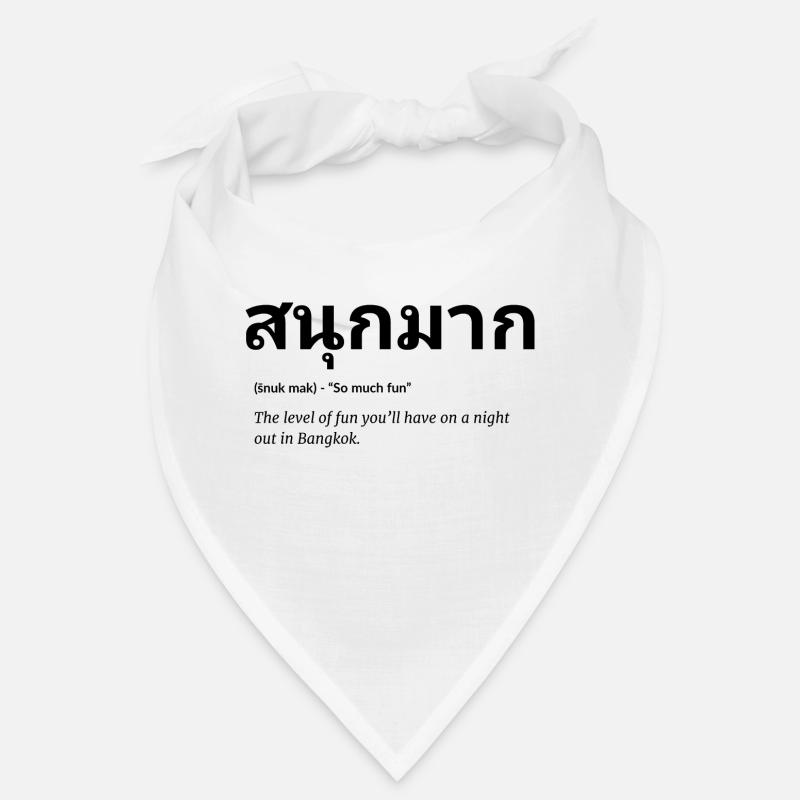 Thai language Bandana