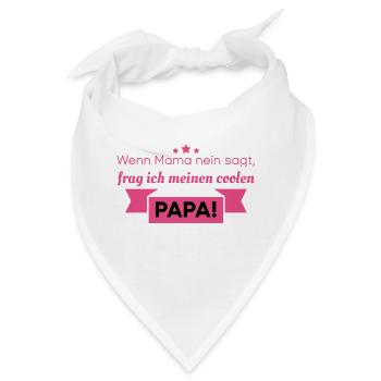 Babysprüche - Bandana - Weiß - Vorne
