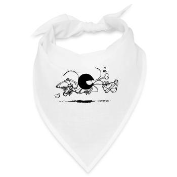 Beth the Spider - Running (Version ohne Text) - Bandana - Weiß - Vorne