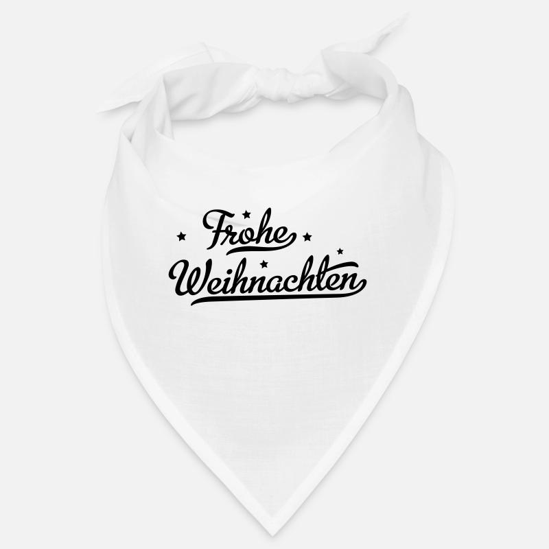 frohe Weihnachten Bandana