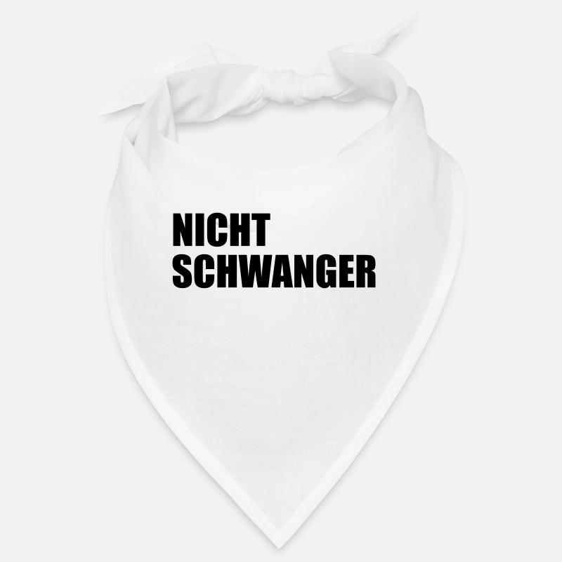 NICHT SCHWANGER Bandana