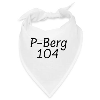 Pberg104 - Bandana - Weiß - Vorne