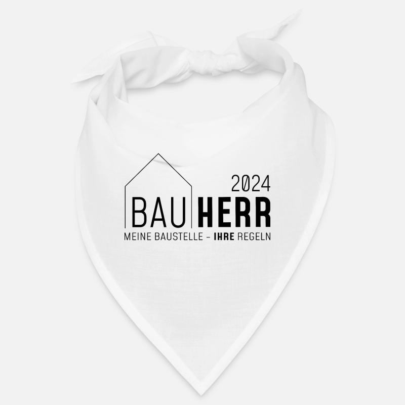 Builder 2024, Mon chantier - ses règles - Bandana - blanc