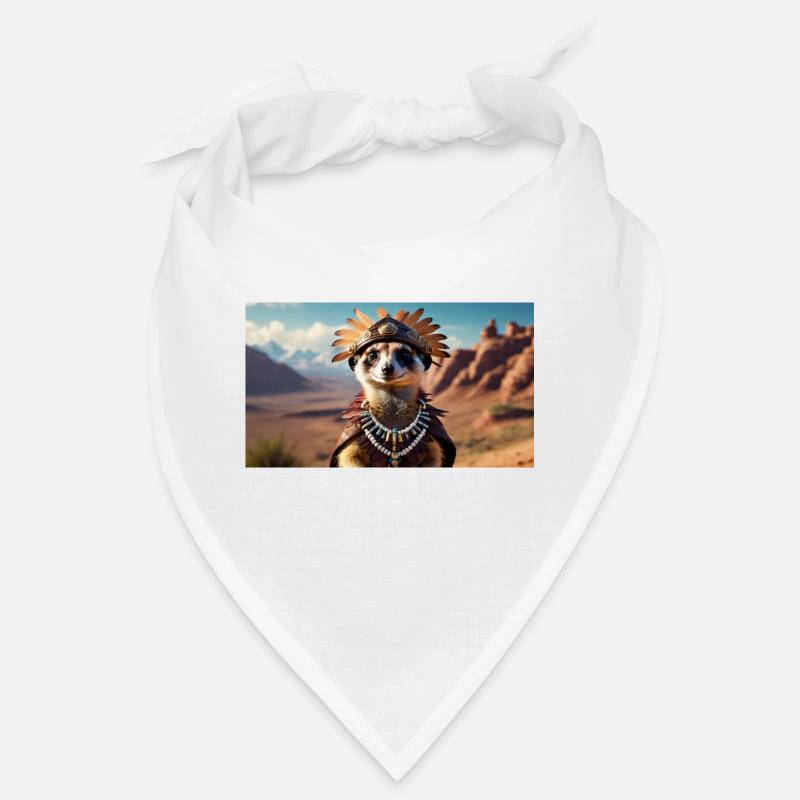 Indianer Erdmännchen Bandana