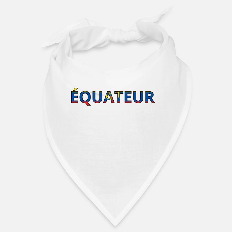 Drapeau Équateur Bandana
