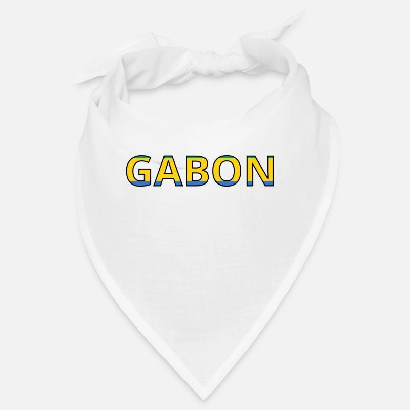 Drapeau Gabon Bandana