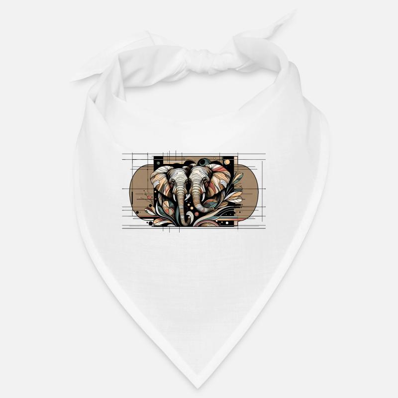 Elefantensymmetrie Bandana