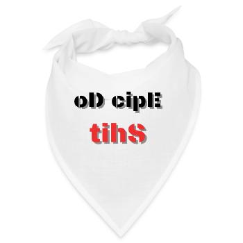 Do Epic Shit - Bandana - Weiß - Vorne