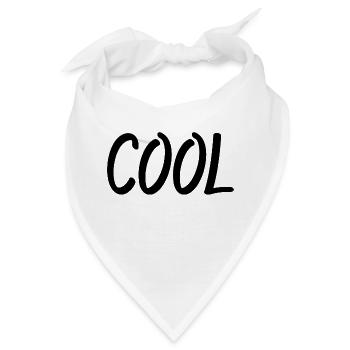 Cool - Bandana - Weiß - Vorne