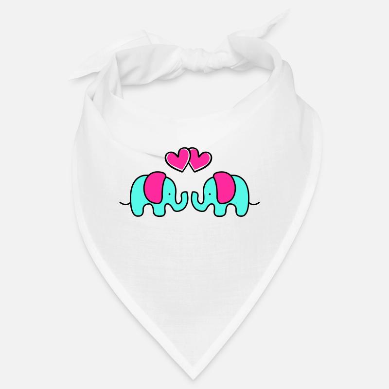 Bébés éléphants Bandana