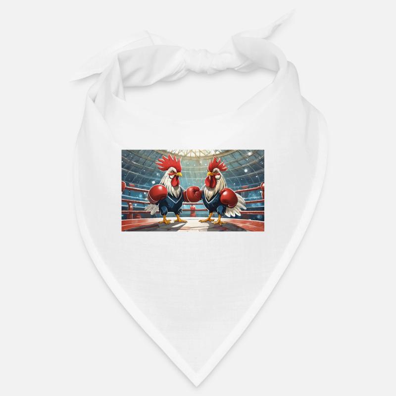 Jeu de mots : expression ambiguë – Kampfhähne (gamecocks) Bandana