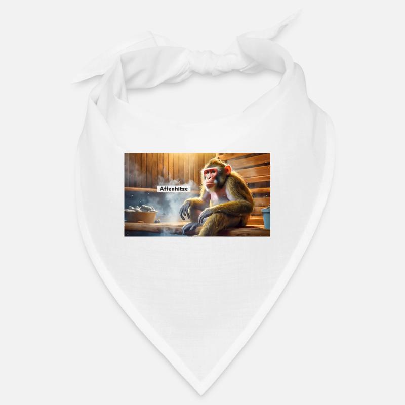 Jeu de mots : expression ambiguë – Affenhitze (chaleur) Bandana