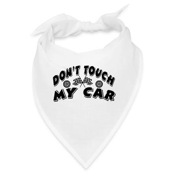 Auto - Bandana - Weiß - Vorne